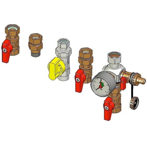 Remeha Anschlusssatz Combikessel für Calenta Ace Combi 28c