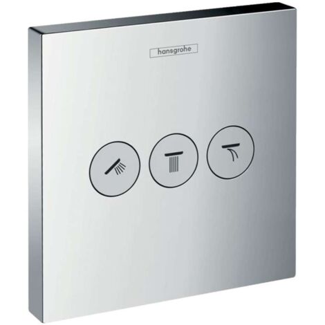 hansgrohe ShowerSelect Ventil Unterputz 15764000 für 3 Verbraucher, chrom