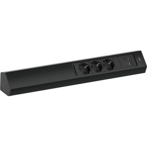 BACHMANN CASIA 2 3xCEE7/3 1xUSB A/C 22W 2,0m AEH SW, 932.106