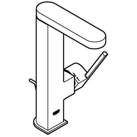 GROHE EH-WT-Batterie Plus 238513 L-Size schwenkbarer Auslauf chrom, 23851003 (1/5)