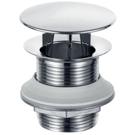 Keuco KE Schaftventil Armaturenzubehör 59904, mit Haube, Schwarzchrom gebürstet, 59904130000