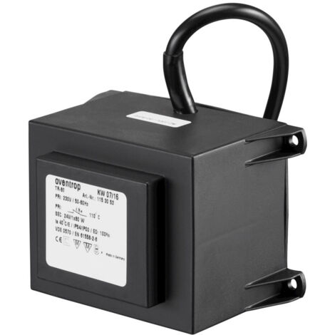 OVENTROP TR-80 Transformator zur Spannungsversorgung der DDC, Feldmodule, Relaismodule, Zirkulationsventile, Raummodule, Thermostate und Stellantriebe, Leistung 80 W, 1153053 (1/2)
