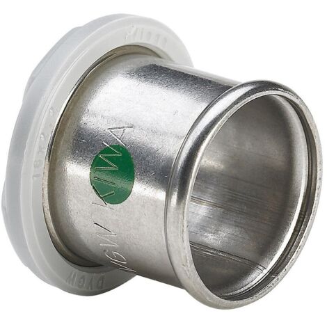 Viega Edelstahlpresshülse 211991 in 16mm Edelstahl (1/2)