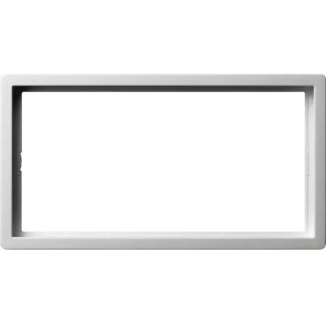 Gira Abdeckrahmen 2f. rws-gl o.Mittelsteg 1002112 (1/2)