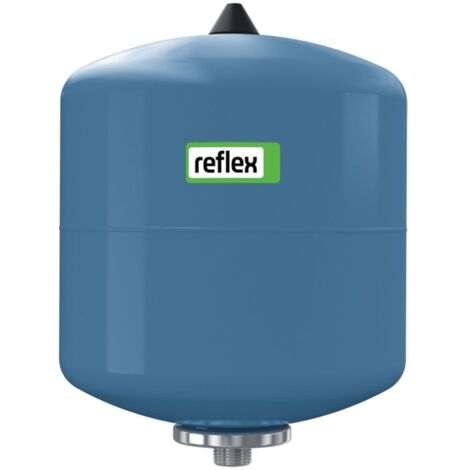 Reflex Refix DE 8, nicht durchströmtes Membran-Druckausdehnungsgefäß, blau, 16/4 bar, Edelstahlanschluss, 7301006