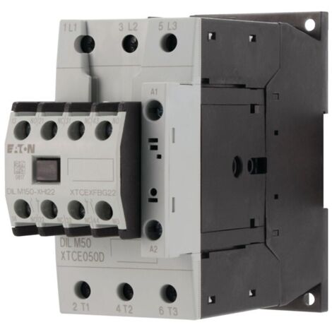 Eaton Leistungsschütz, 380 V 400 V 22 kW, 2 S, 2 Ö, 230 V 50 Hz, 240 V 60 Hz, Wechselstrombetätigung, Schraubklemmen,  277862 (1/5)