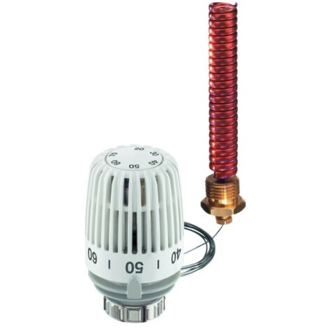 HEIMEIER Thermostat-Kopf K mit Wendel-Tauchfühler, 20-70 Grad C, 6672-00.500 (1/3)