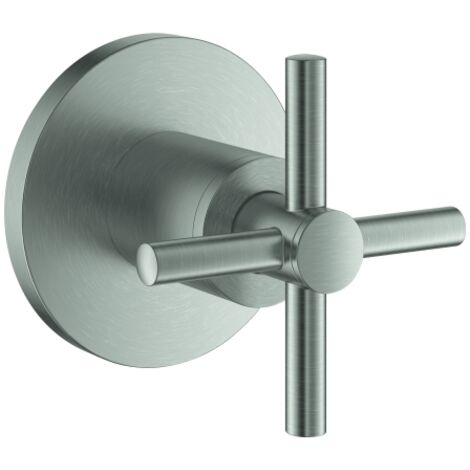UP-Ventil-Oberbau Atrio 29396 Kreuz-Griff supersteel