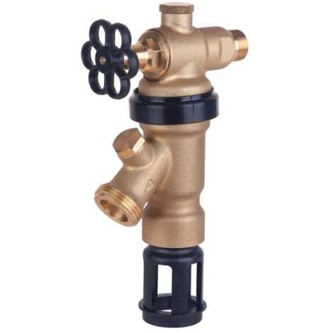 Resideo Systemtrenner BA295D, drehbar, mit Absperreinrichtung, R 1/2" (1/3)