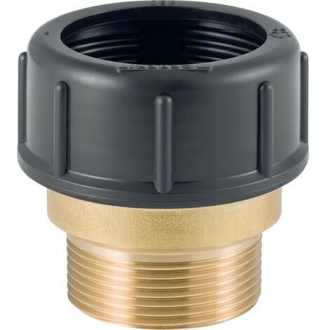 Geberit GE PE Stutzen 50mmx6/4' Außengewinde mit Verschraubung 359309 359.309.00.1 (1/5)