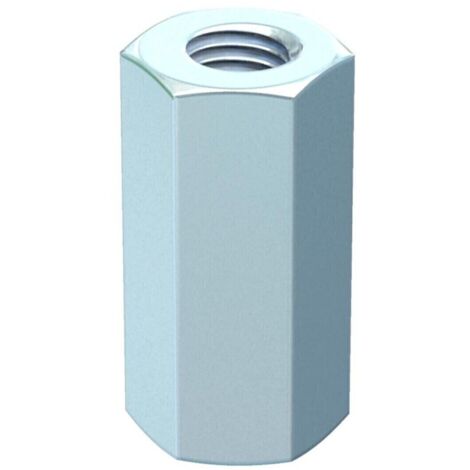 OBO Bettermann Verbindungsmuffe für Gewindestange M10x30mm Stahl galvanisch verzinkt, 50 Stück, 6410103 (1/3)