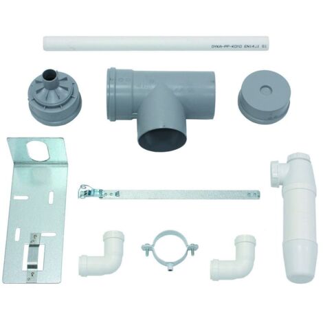 Vaillant Set 9 Kondenswasserschale für flexible Abgasleitung DN 100, PP, 0020016412 (1/2)