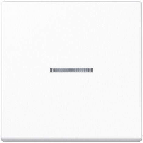 Jung Wippe für KNX Taster, F10, mit Lichtleiter, Duroplast, Serie A, alpinweiß A 101 KO5 WW (1/5)