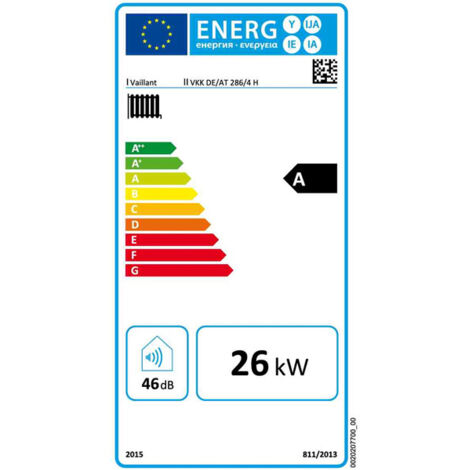 Vaillant ecoVIT exclusiv VKK 286/4 Gas-Brennwertkessel 28,9 kW, E-Gas, 0010007512 (1/5)