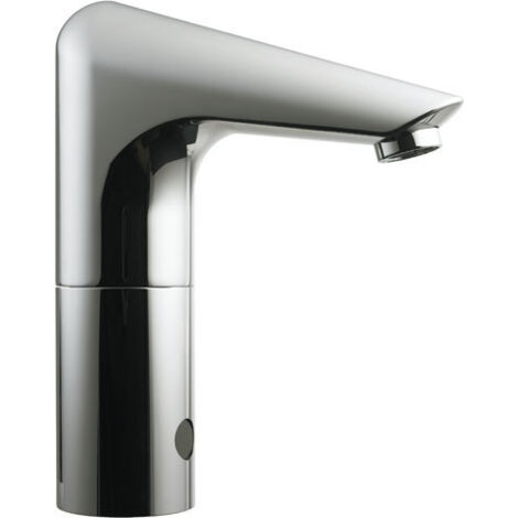 IS Sensor-WT-Armatur Ceraplus,m.Misch, Netzbetrieben, Ausld.116mm, Chrom (1/3)