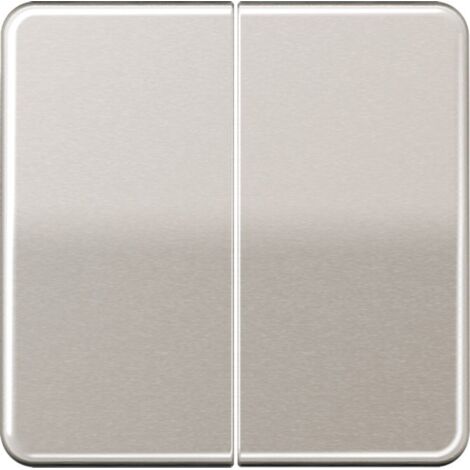 Jung Wippe 2fach, Aluminium eloxiert, Serie CD, platin CD 595 PT (1/2)