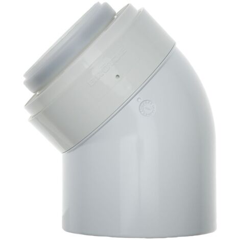 Brötje Bogen 45 Grad DN 80/125 PPs/AI konzentrisch, 994958 (1/3)
