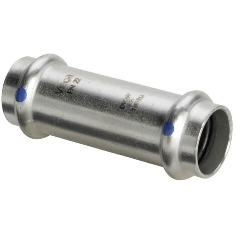 Viega Sanpress Inox LF-Schiebemuffe, d 18mm Stahl nichtrostend Modell 2315.5LF, 666170 (1/2)
