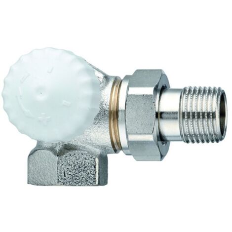 HEIMEIER Thermostat-Ventilunterteil V-exact II, Winkeleck/links, DN 10, 3713-01.000 (1/2)