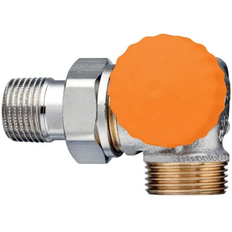 HEIMEIER Thermostat-Ventilunterteil Eclipse,Wink.eck/re., Außengew.G3/4, 3939-02.000 (1/3)