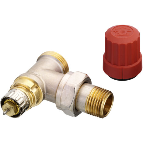 Danfoss Ventilgehäuse RA-N 15 G 3/4 AG, Eck, Matt vernickelt, 013G4201 (1/4)