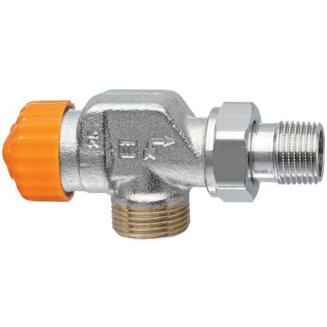 HEIMEIER Thermostat-Ventilunterteil Eclipse, Axialform, DN15, Außengew. G3/4, 3937-02.000 (1/3)