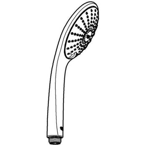 GROHE Handbrause Euphoria 110 Massage 272211 3 Strahlarten chrom, 27221001 (1/5)