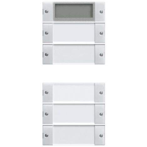 Gira Wippenset 5f Plus (2+3) BSF System 55 Klar/Reinweiß [214503], 2145 03 (1/5)