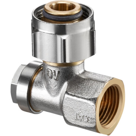 OVENTROP Absperrwinkelverschraubung Combi 3 G 3/4 ÜM x Rp 1/2, 1016567 (1/2)