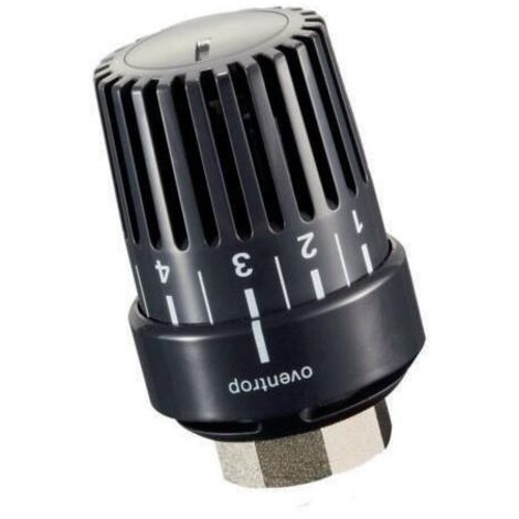 OVENTROP Thermostat Uni RTLH anthrazit, mit Nullstellung, 10 C - 70 C, M 30 x 1,5, 1149068 (1/4)