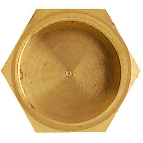 HEIMEIER Verschlußkappen aus Messing Ausführung DN 15 (1/2"), 2001-02.314 (1/2)