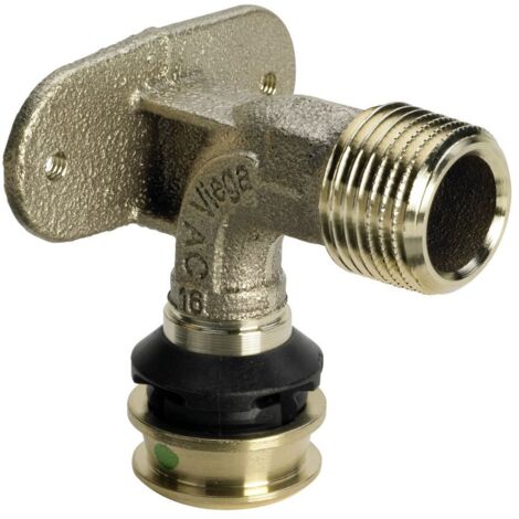 Viega Raxofix-Wandscheibe, d 16mm, R 1/2 Siliziumbronze Modell 5325.4, 724443 (1/2)