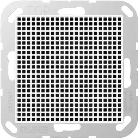 Jung Lautsprechermodul, Thermoplast, Serie AS/A, alpinweiß LSM A 4 WW (1/2)