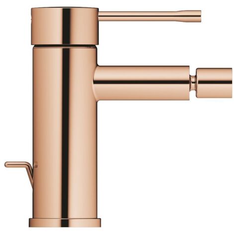 Grohe Bidet-Einhebelmischer Essence 1/2", mit Ablaufgarnitur, warm sunset