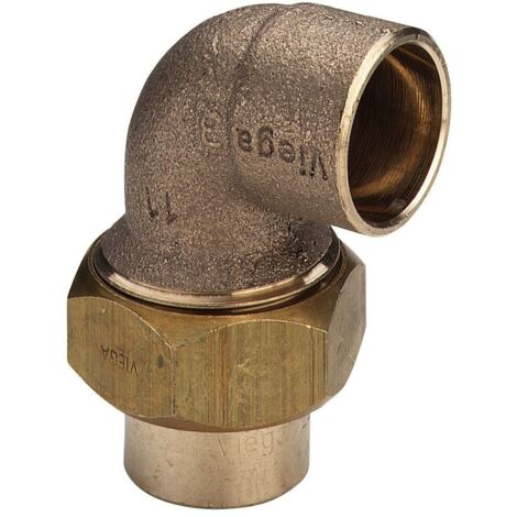 Viega Übergangsverschraubung 90 Grad, d 28mm Rotguss Modell 94096, 146368 (1/2)