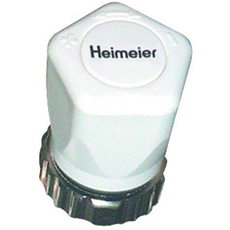 HEIMEIER Handregulierkappe, verchromt mit Direktanschluß, für Thermostatventil, 1303-10.325 (1/2)