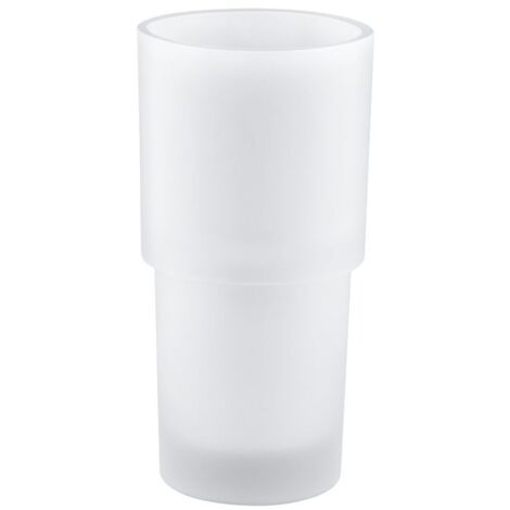 GROHE Ersatzglas für Toilettenbürsten- garnitur, Glas matt, 40952000 (1/3)
