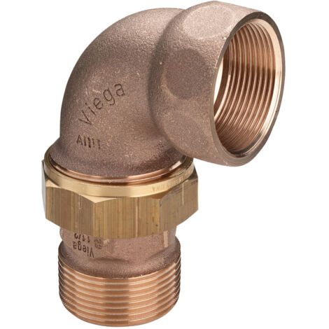 Viega Verschraubung, R 3/4, Rp 3/4 Rotguss oder Siliziumbronze Modell 3088, 348670 (1/5)