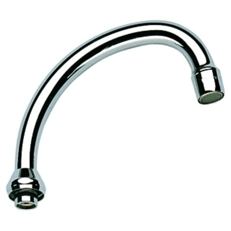 Grohe Rohrauslauf Chrom, Sistra Strahlregler, Verschraubung 3/4", Ausladung 140mm