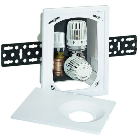 HEIMEIER UP-Kast. Multibox Eclipse K-RTL mit Th.-ventil und RTL, weiß RAL 9016, 9317-00.800 (1/3)