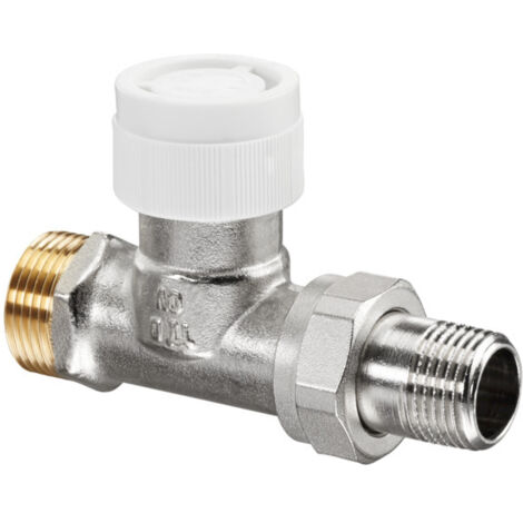 OVENTROP Thermostatventil AV 9 Durchgang DN 15, G 3/4 AG x R 1/2, PN 10, 1183847 (1/3)