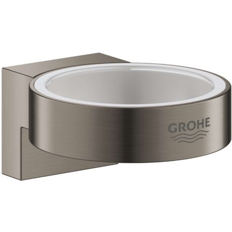 Grohe Selection - Halter für Becher / Seifenspender, Hard Graphite gebürstet 41027AL0