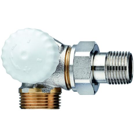 HEIMEIER Thermostat-Ventilunterteil V-exact II, Wink.eck/li.,Außengew.G3/4, 3733-02.000 (1/2)