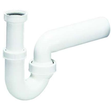 DALLMER Röhren-Siphon 100/0, 1 1/4" x DN 50, 010124 (1/3)