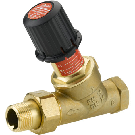 Danfoss Überströmventil AVDO 20 Rp 3/4", Durchgangsausführung, Innen-Muffengewinde / Nippel (1/3)