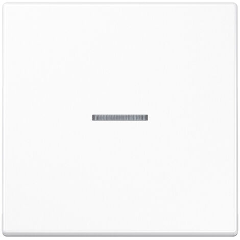 Jung Wippe für KNX Taster, F10, mit Lichtleiter, Duroplast, Serie LS, alpinweiß LS 101 KO5 WW (1/5)