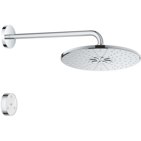 Grohe Rainshower SmartConnect 310 Kopfbrauseset, 2 Strahlarten, Brausearm 422mm, 3bar, 7,5l/min, Chrom (1/5)