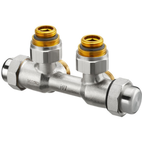 OVENTROP Anschlussarmatur Multiflex FQ Eck Linksanschluss, G 1/2 AG x G 3/4 Eurokonus, 1015874 (1/2)