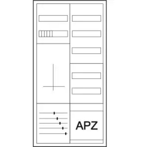 Eaton Electric Komplettschrank ZSD-ZV-1100/APZ (1/2)