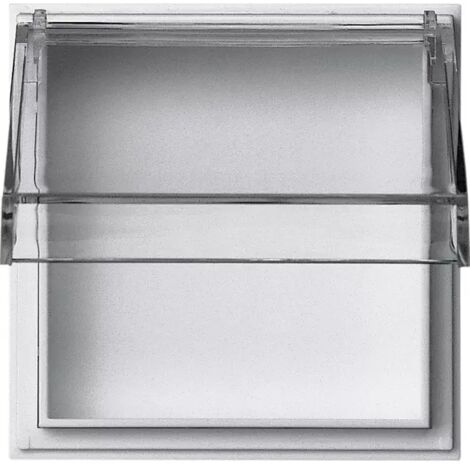 Gira Adapterrahmen KD transparent Gira TX44 (WG UP) Reinweiß [040966], 0409 66 (1/2)